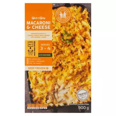 PnP Frozen Macaroni & Cheese 900g PnP Frozen Macaroni & Cheese 900g