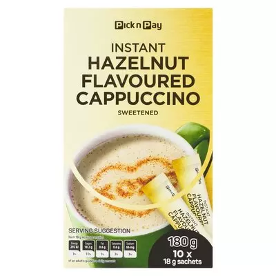 PnP Hazelnut Cappuccino 180g