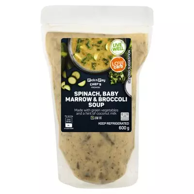 PnP Spinach, Baby Marrow & Broccoli Soup 600g