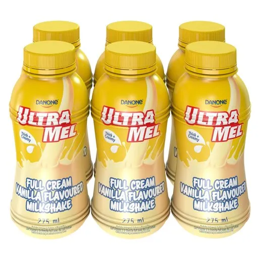 Danone Ultra Mel Vanilla Milkshake 275ml Danone Ultra Mel Vanilla Milkshake 275ml