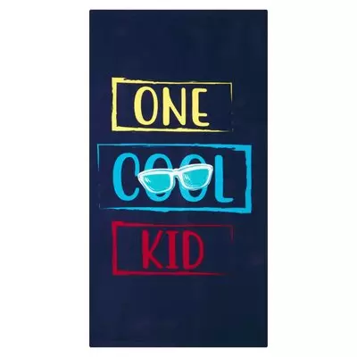 Real Home Slogan Printed Microfibre Towel 70x130cm