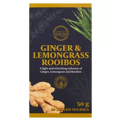 Crafted Collection Lemongrass Ginger Rooibos 20 Pack Crafted Collection Lemongrass Ginger Rooibos 20 Pack