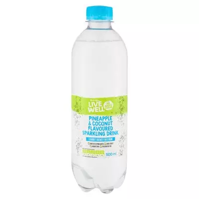 Livewell Sparkling Pine & Coconut 500ml x 6