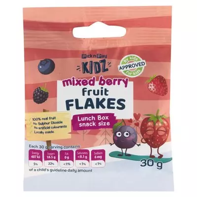 PnP Kids Mix Berry Fruit Flakes 30g PnP Kids Mix Berry Fruit Flakes 30g