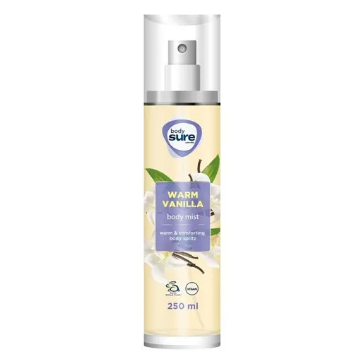 Body Sure Body Mists Vanilla 150ml