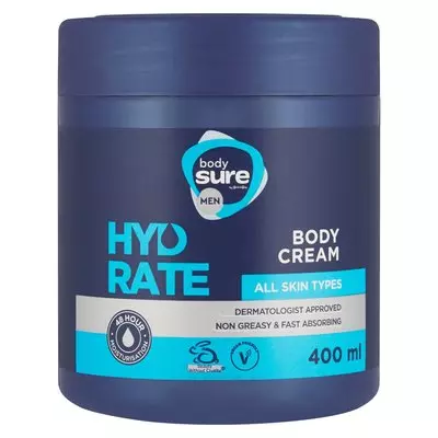 Body Sure Men Body Hydrate Cream 400ml