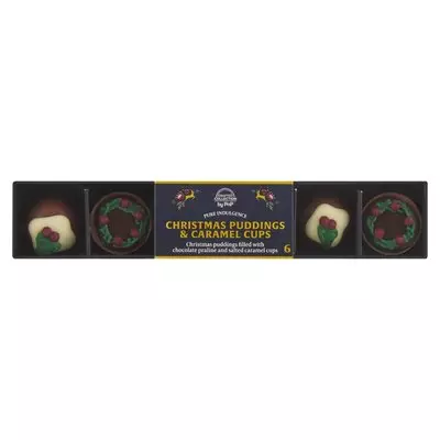 Crafted Collection Caramel Cup & Christmas Pudding 70g Crafted Collection Caramel Cup & Christmas Pudding 70g