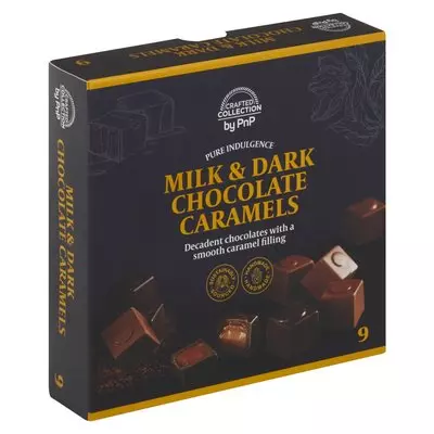 Crafted Collection Milk & Dark Salted Caramel 110g