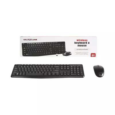 Ultra Link Wireless Keyboard & Mouse Ultra Link Wireless Keyboard & Mouse
