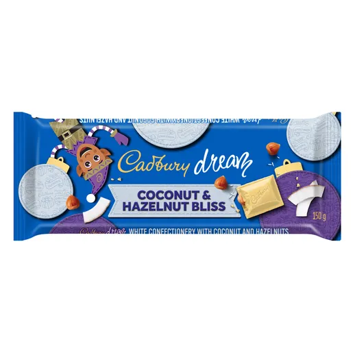 Cadbury Dream Coconut Hazelnut Bliss 150g