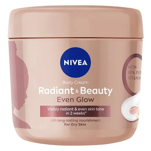 Nivea Radiant & Beauty Even Glow Body Cream 400ml Nivea Radiant & Beauty Even Glow Body Cream 400ml