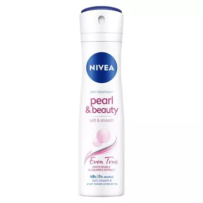 Nivea Pearl & Beauty Even Tone 48h Anti-Perspirant Spray 150ml Nivea Pearl & Beauty Even Tone 48h Anti-Perspirant Spray 150ml