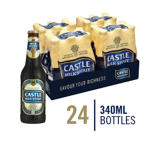 Castle Milk Stout Nrb 330ml x 24