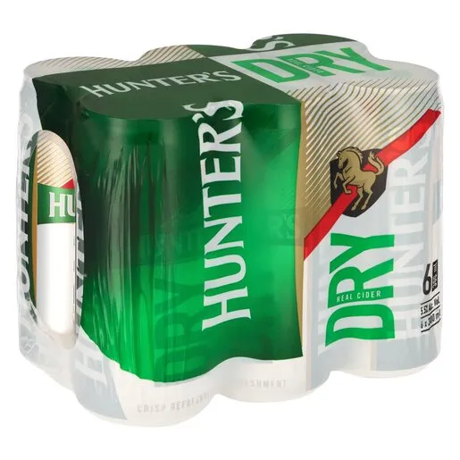 Hunters Dry Can 6 x 300ml