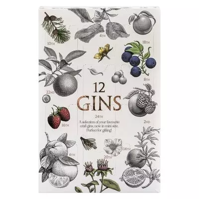 Sugarbird Gins Advent Box 12x 40ml Sugarbird Gins Advent Box 12x 40ml