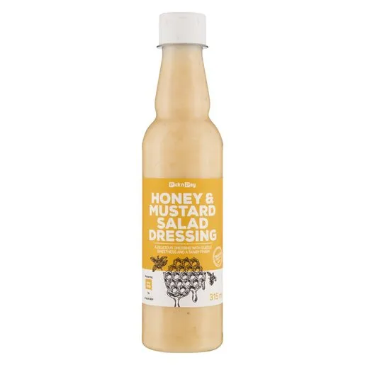 PnP Honey & Mustard Salad Dressing 315ml PnP Honey & Mustard Salad Dressing 315ml