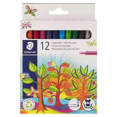 Staedtler Fibre Tip Pens 1 Pack Staedtler Fibre Tip Pens 1 Pack