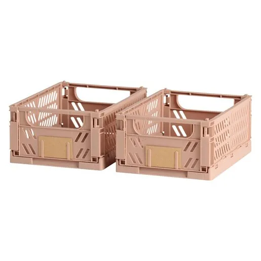 Day Storage Box Foldable 2 Piece Set 17 x 12.5 x 7cm Day Storage Box Foldable 2 Piece Set 17 x 12.5 x 7cm