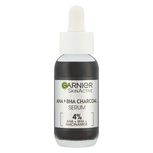 Garnier Pure Active Aha Bha Charcoal Serum 30ml