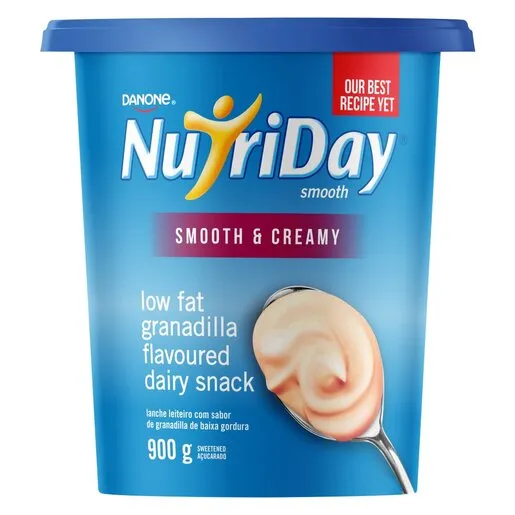 Danone Nutriday Low Fat Smooth Granadilla Yoghurt 900g