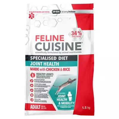 Feline Cuisine Specialised Diet Joint Health 1.5kg Feline Cuisine Specialised Diet Joint Health 1.5kg