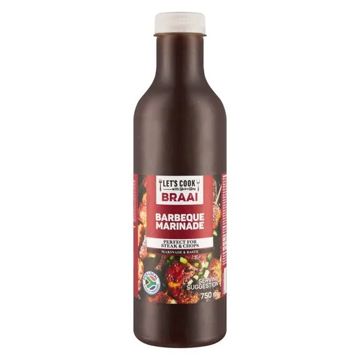 Let's Cook Braai Barbeque Marinade 750ml