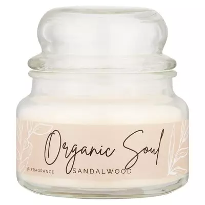 Home Sandalwood Dome Candle Medium 10 x 11cm Home Sandalwood Dome Candle Medium 10 x 11cm