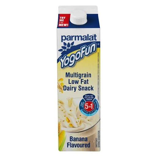 Parmalat Yogofun Banana Flavoured Multigrain Low Fat Dairy Snack 900g Parmalat Yogofun Banana Flavoured Multigrain Low Fat Dairy Snack 900g
