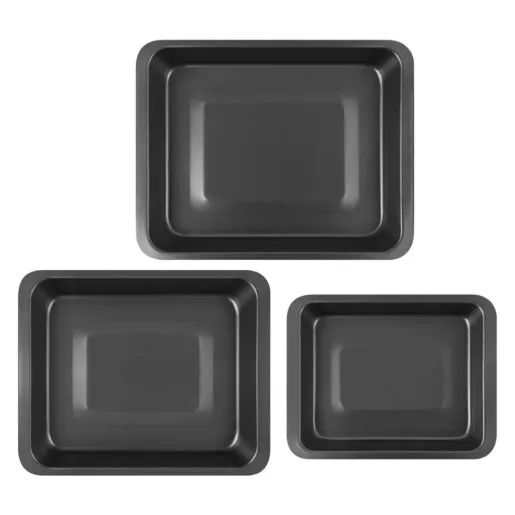 Kitchen Classics 3 Piece Roaster Pan Set