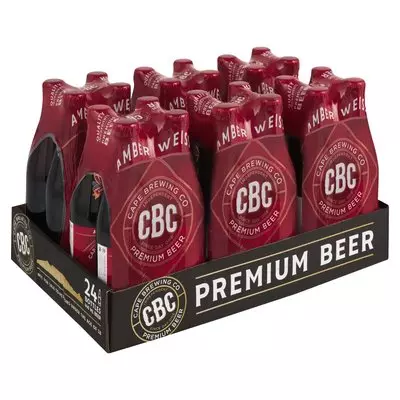 CBC Amber Weiss Beer 440ml x 24 CBC Amber Weiss Beer 440ml x 24
