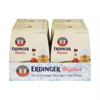 Erdinger Fine Yeast Beer 330ml x 24 Erdinger Fine Yeast Beer 330ml x 24