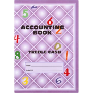 A4 Triple Column Cash Book 72 Page