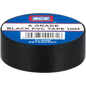 SCE Black Insulation Tape Roll 10m SCE Black Insulation Tape Roll 10m