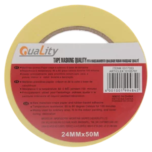 Quality Masking Tape 24mm x 50m Quality Masking Tape 24mm x 50m