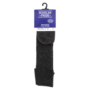 Scholar Pride Boys Small Grey Polyviscose Socks Scholar Pride Boys Small Grey Polyviscose Socks