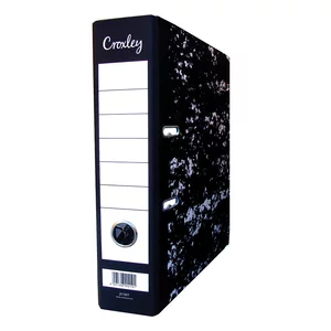 Croxley Mottled Black A4 Lever Arch File Croxley Mottled Black A4 Lever Arch File
