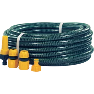 Riviera PVC Garden Hose Kit With Fittings 12.5mm x 20m Riviera PVC Garden Hose Kit With Fittings 12.5mm x 20m