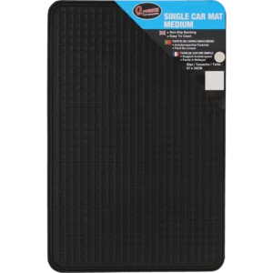 Q Premium Medium Black Car Mat Q Premium Medium Black Car Mat