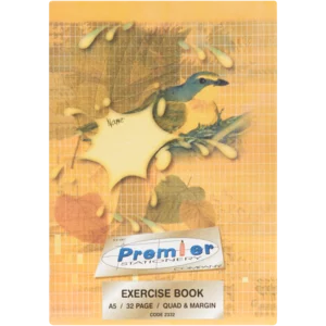 A5 Quad & Margin Exercise Book 32 Page