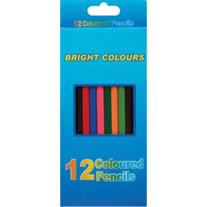 Multicoloured Long Colouring Pencil Set 12 Pack Multicoloured Long Colouring Pencil Set 12 Pack