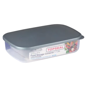 Topseal Grey Utility Rectangle Container 1.7L Topseal Grey Utility Rectangle Container 1.7L