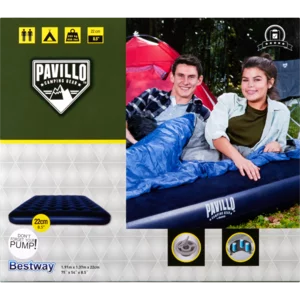 Bestway Flocked Double Inflatable Air Mattress Bestway Flocked Double Inflatable Air Mattress