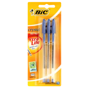 BIC Crystal Ball Pen Xtra Life Pen Blue