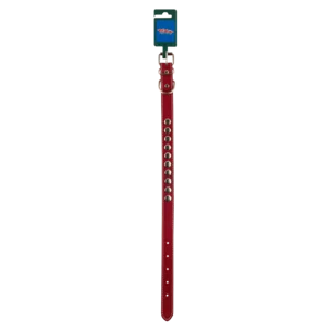 Petshop Large Red Studded Dog Collar Petshop Large Red Studded Dog Collar