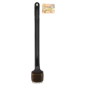Quality Black Wire Braai Grid Brush 30cm