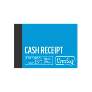 Petty Cash A6 Cash Receipt Book