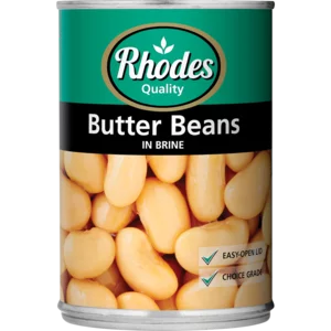 Rhodes Butter Beans In Brine 410g