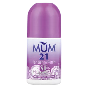 Mum 21 Perisienne Petals Scented Ladies Anti-Perspirant Deodorant Roll-On 50ml Mum 21 Perisienne Petals Scented Ladies Anti-Perspirant Deodorant Roll-On 50ml