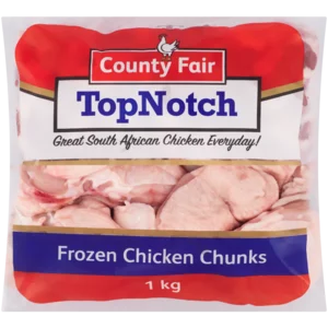 County Fair Top Notch Frozen Chicken Chunx 1kg