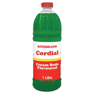 Ritebrand Cream Soda Flavoured Cordial 1L